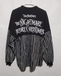 THE NIGHTMARE BEFORE CHRISTMAS  JACK SALLI  SPIRIT JERSEY ADULT SIZE LARGE 