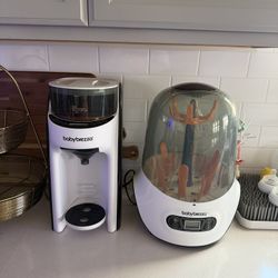 Baby Brezza Formula Pro Advanced And Baby Brezza Bottle Sterilizer Duo Set 