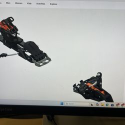 Ski touring bindings