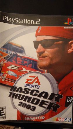 PS2 NASCAR Thunder 2003 Video Game