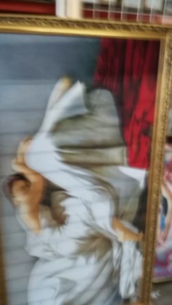 framed sleeping beauty