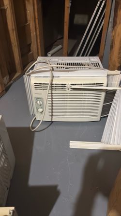 All white window A/C