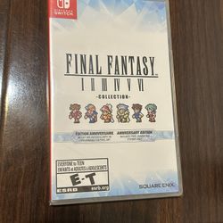 Nintendo Switch Final Fantasy Pixel Remaster