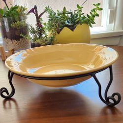Longaberger Pasta Bowl and Server
