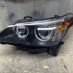 2003 2004 2005 2006 2007 BMW 525i Left Driver Side Headlight OEM