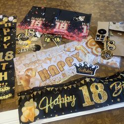 18th Birthday Party Decorations