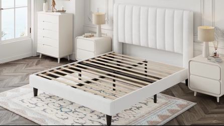 NEW! Brand new queen Saatva mattress and bed frame