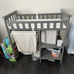 Crib and Changing Table