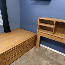 Twin Captain Bed