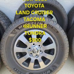 18" TOYOTA LAND CRUISER TACOMA 4RUNNER TUNDRA SEQUOIA 
WHEELS RIMS TIRES 

