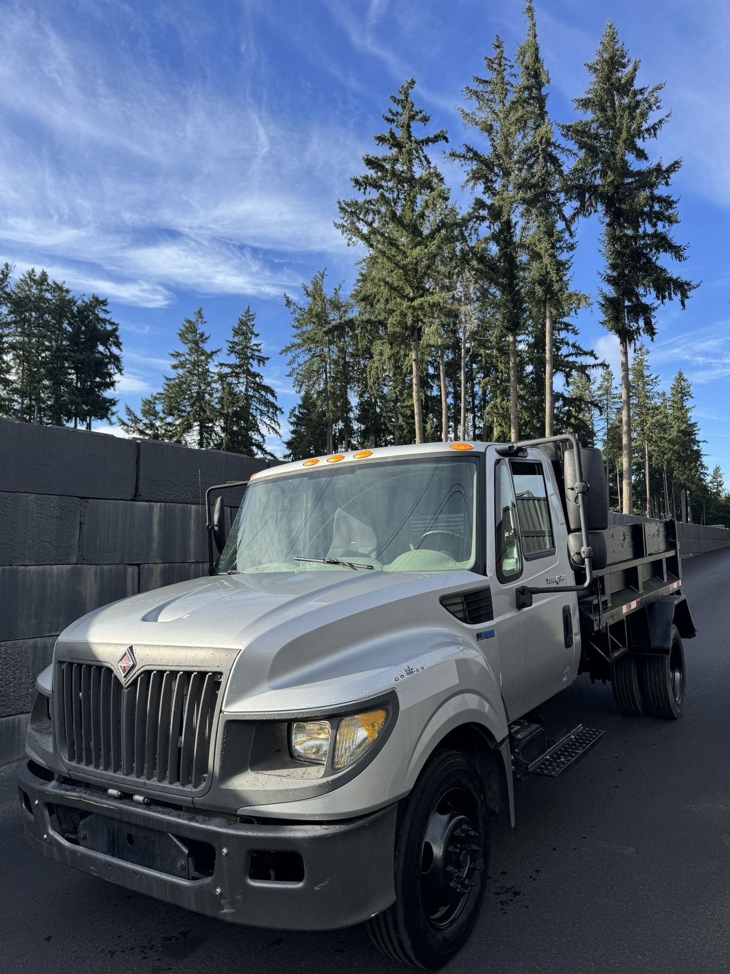 2014 International Terrastar Mini Landscape Dump Bed Truck Turbo Diesel 