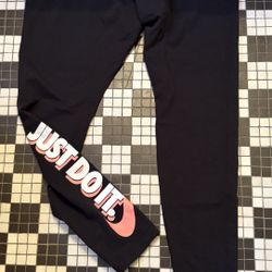 Nike Just Do It Leggings XL Black