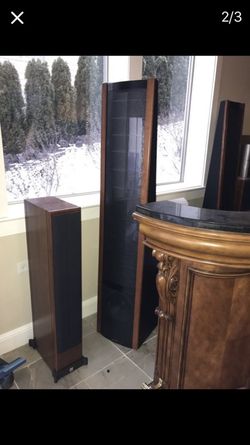 Speakers, Floor speakers, sound system - Beethoven’s & Martin Logan’s SL3