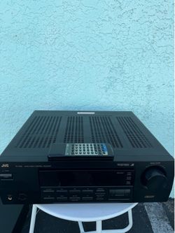 JVC RX-558VBK Dolby Pro Logic AV Stereo Receiver with Original Remote – Tested