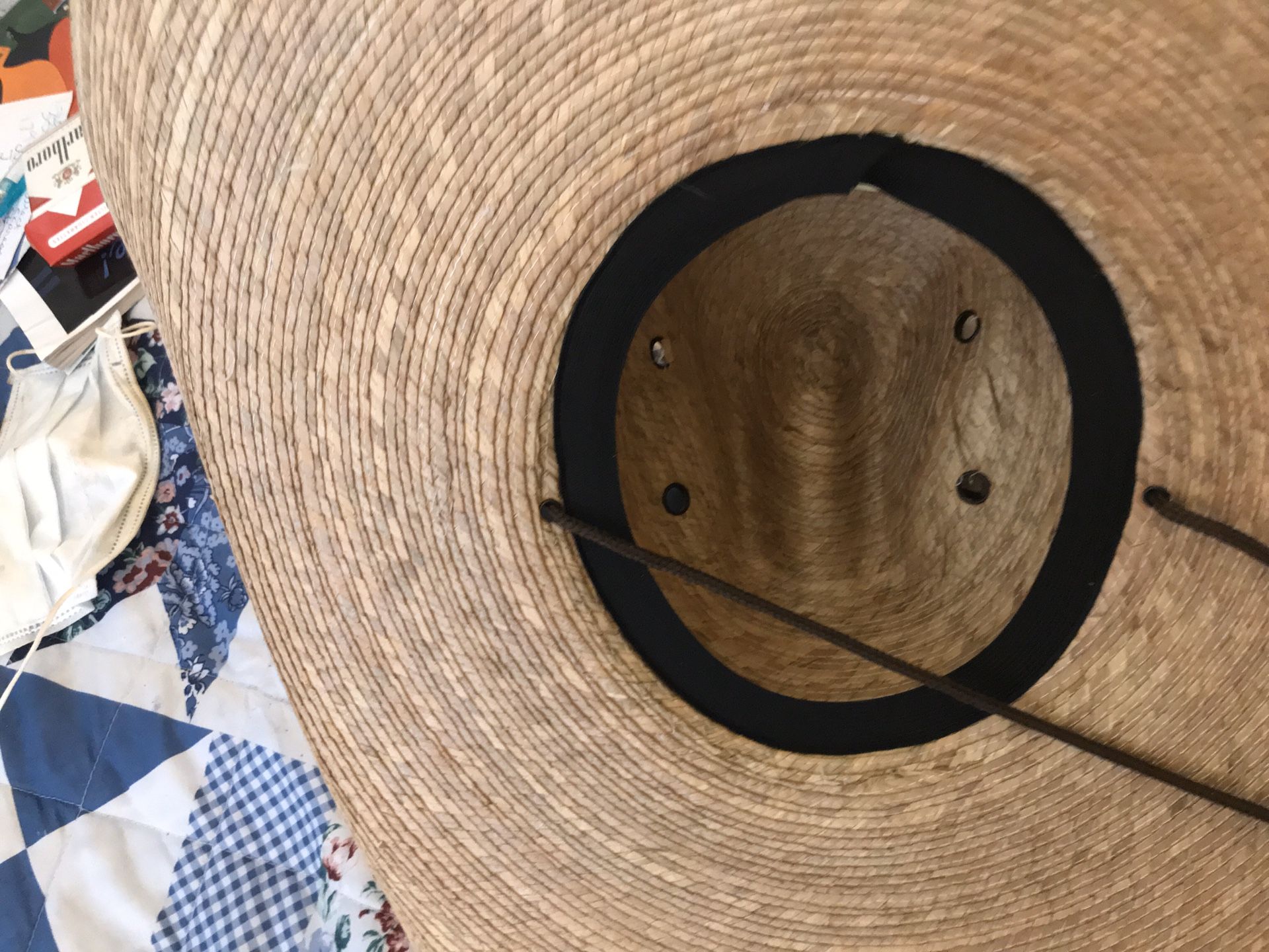 Two Sunhats handwoven 20$