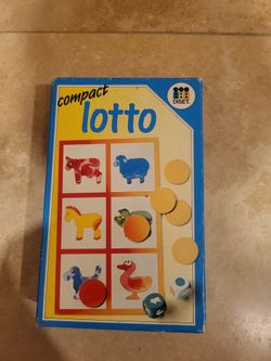 Compact Lotto Lotteria Game Used