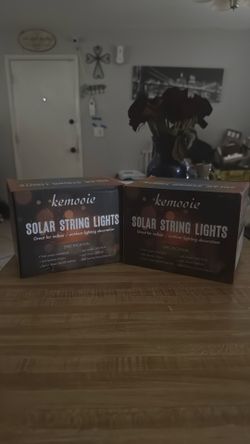 Patio String Lights -Solar Powered