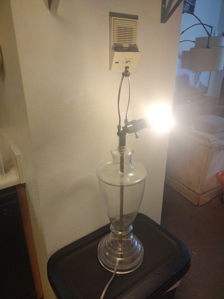 Glass Lamp $20
