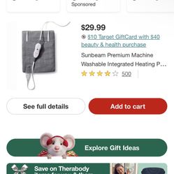 Heating Pad Stander Size 