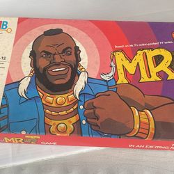 1983 VINTAGE Milton Bradley Mr. T BOARD GAME  Used MB