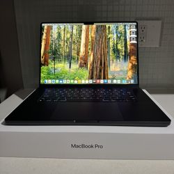 M4 Apple MacBook Pro 16" Laptop 2024, 14-core CPU, 20-core GPU, 24GB Memory, 512GB SSD Storage