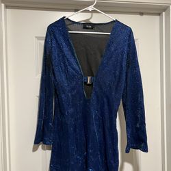 Sparkly Blue Dress