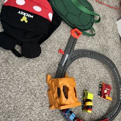 Train Toy And Tool Box Toy Set