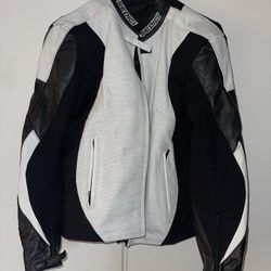 Brande New Sedici Womens Leather Motorcycle Jacket