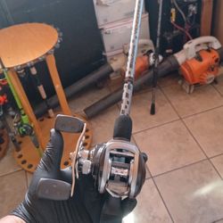 Ora Winch Baitcaster Witch Vengeance Rod