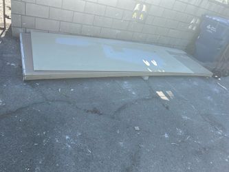 6 pieces of 4 x 12 1/2 inch drywall