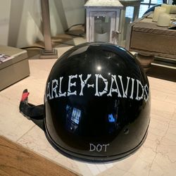 HD skulls half helmet Medium