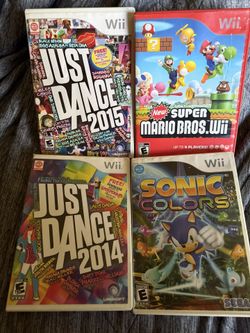 WII GAMES DISCS