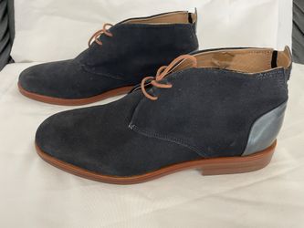 Hudson London Blue suede boots size 43