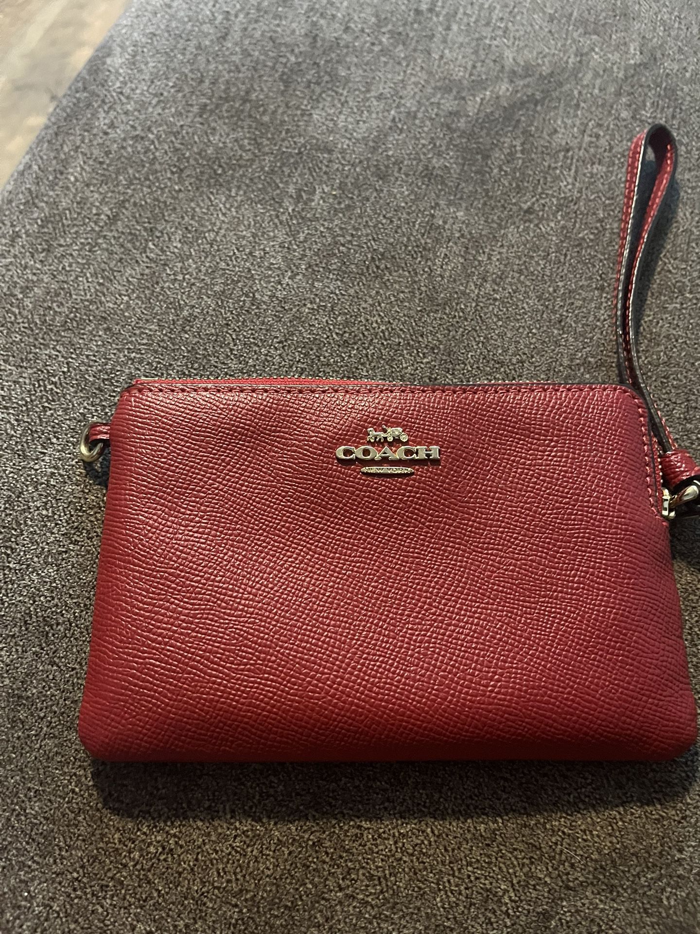 Coach Wristlet/ Coin Holder And Card Holder