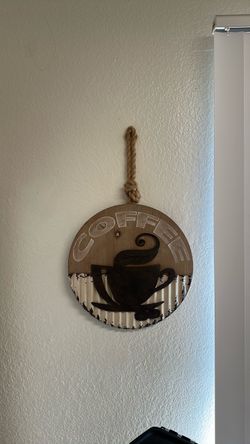 Coffee signed decor