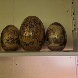 Collectable Porcelain Eggs