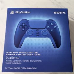PS5 Icon Blue Controller