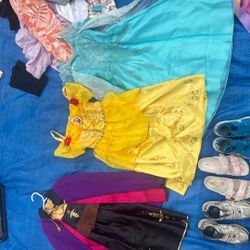 Elsa Snow White Belle Dresses Costume