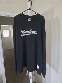 Raiders Reebok y2k crewneck sweater