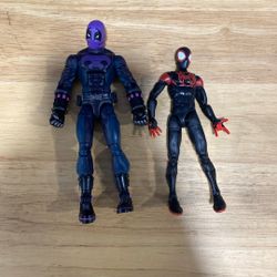 Marvel Legends Into The Spider Verse Miles And Prowler 