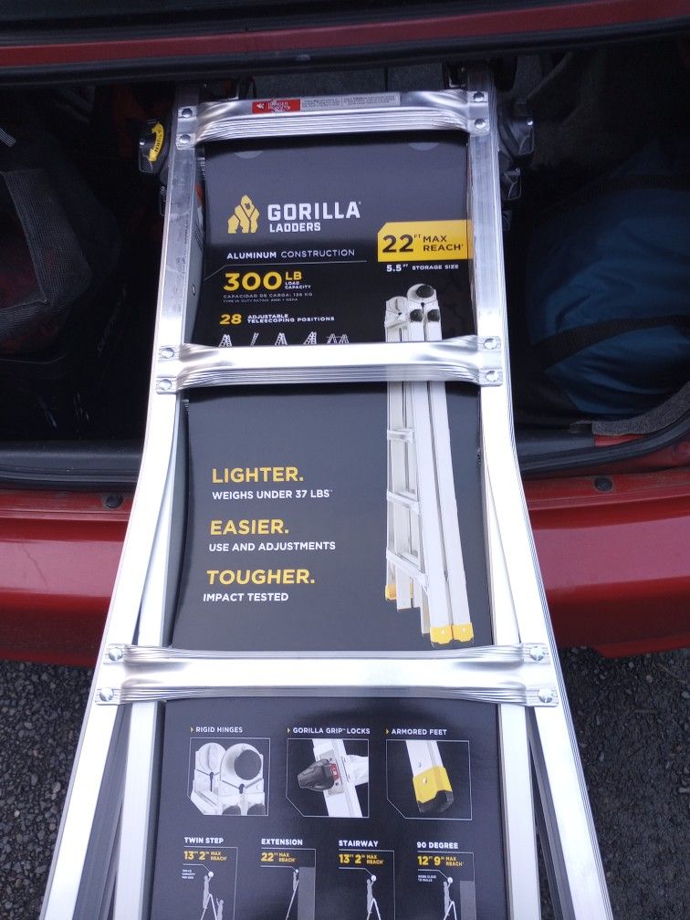 Gorilla 22 Ft Aluminum Ladder