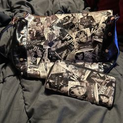 Michelle Obama  Tote Bag And Matching Wallet