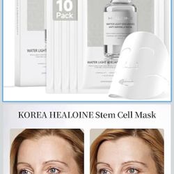 10 Packs Stem Cell Serum Facial Mask Collagen Face Mask