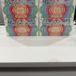 Authentic PopMart Sealed Labubu Big Into Energy Whole Sets