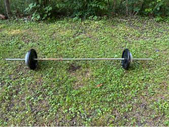 Straight Steel Barbell