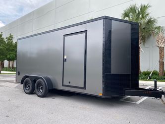BRAND NEW 7x16 ENCLOSED TRAILER