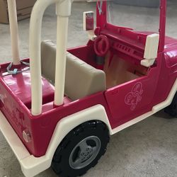 Our Generation Doll Jeeps 