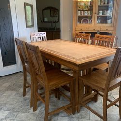 Dining Table W/6 Chairs