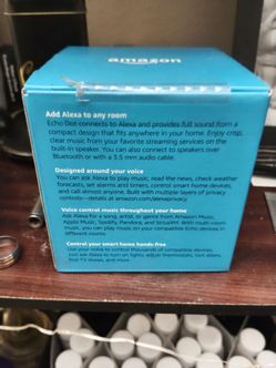Echo dot  vever used.