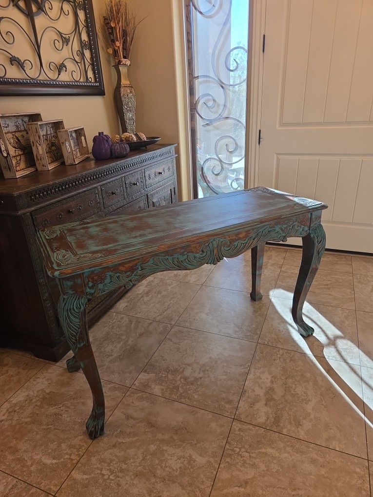 Southwest Style Sofa Table